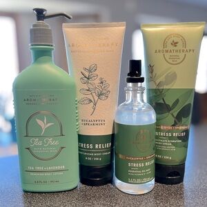 Bath & Body Works Aromatherapy Stress Relief Set